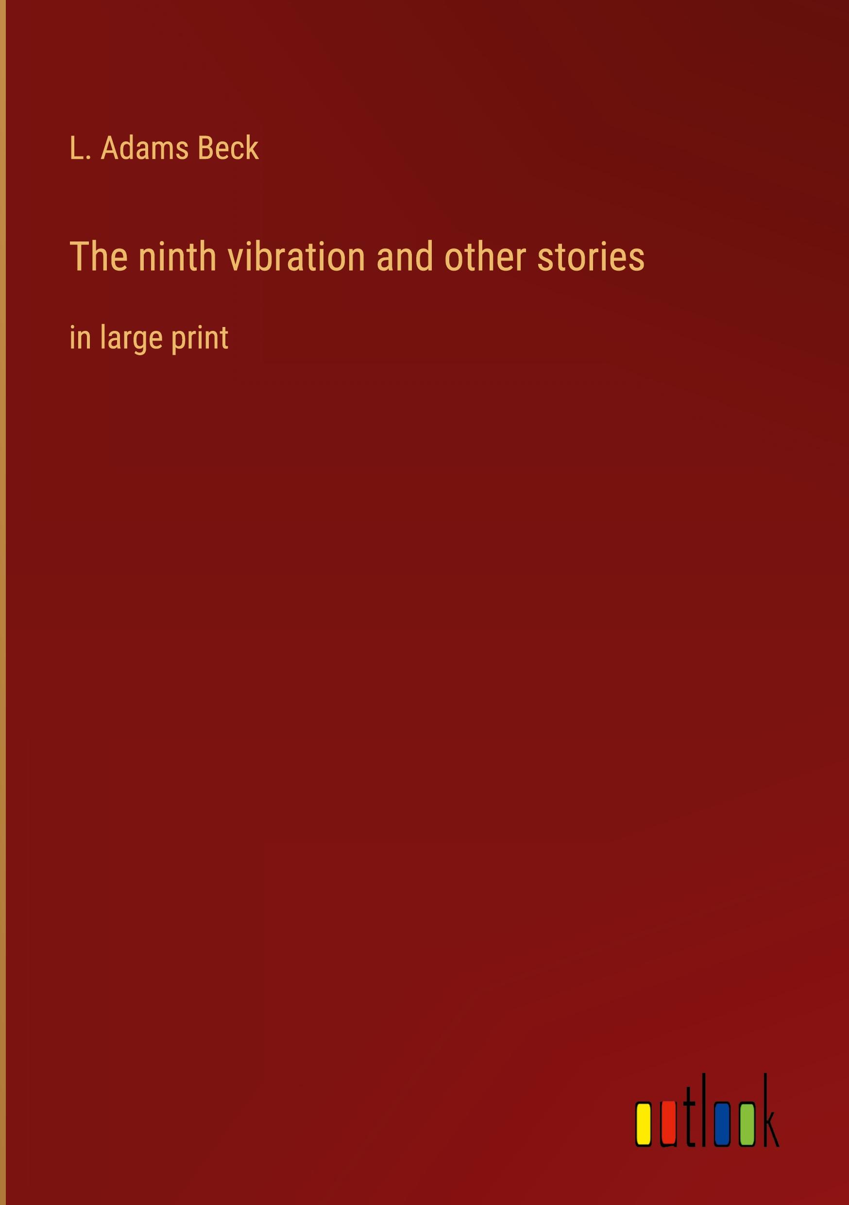 The ninth vibration and other stories