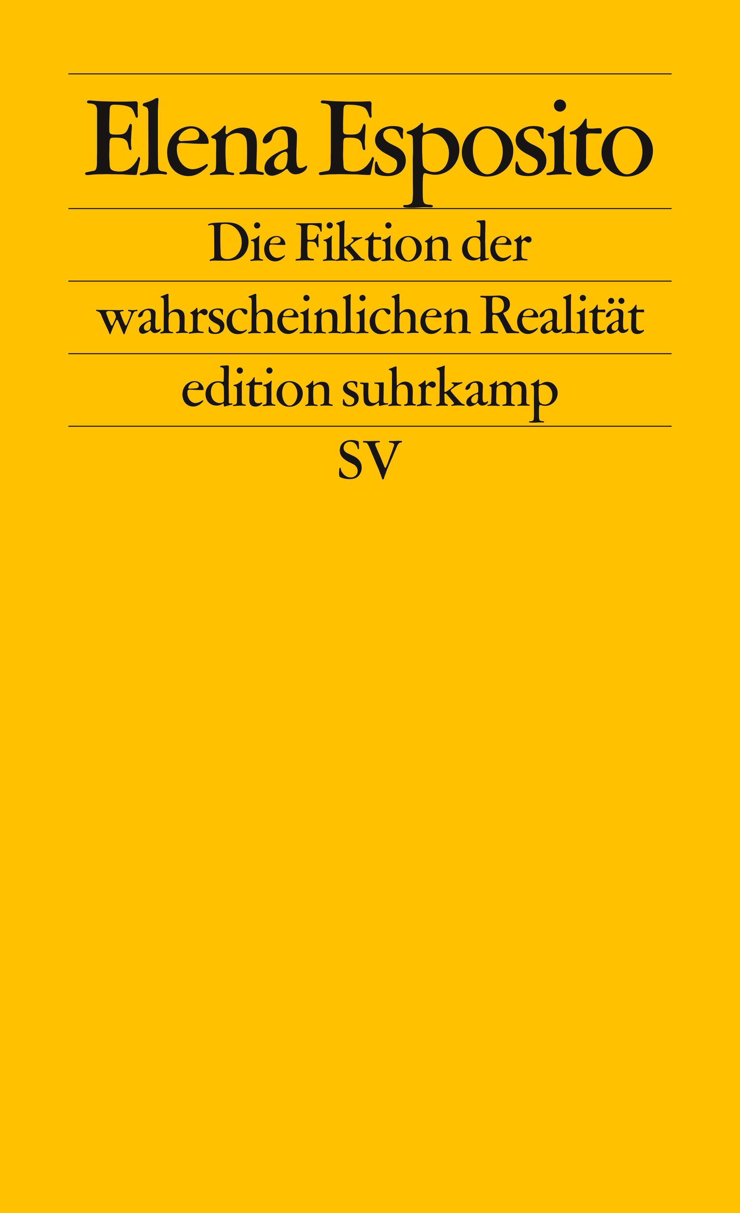 Die Fiktion der wahrscheinlichen Realität