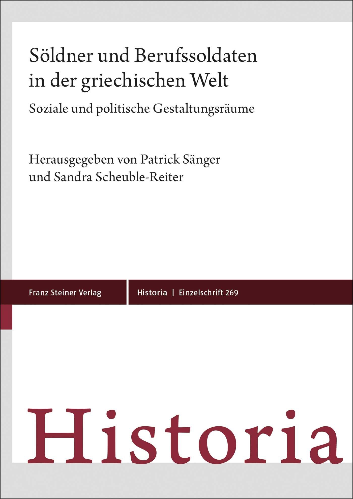 Söldner und Berufssoldaten in der griechischen Welt