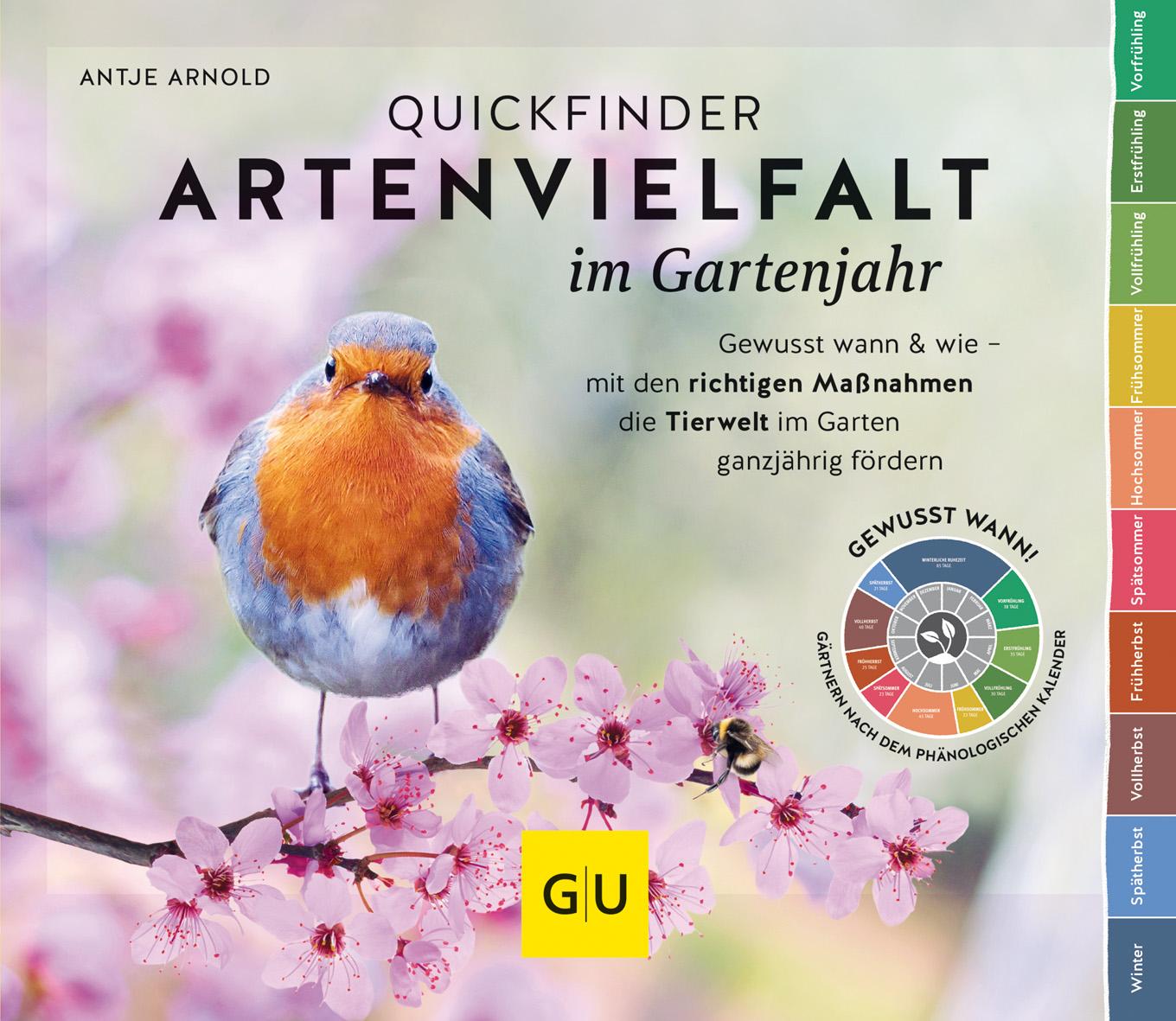 Quickfinder Artenvielfalt im Gartenjahr