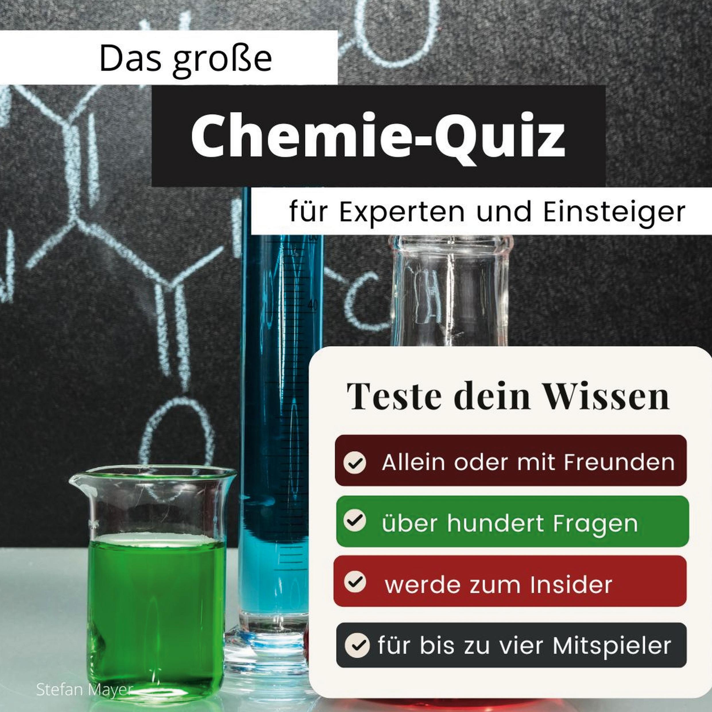 Das große Chemie-Quiz für Experten und Einsteiger