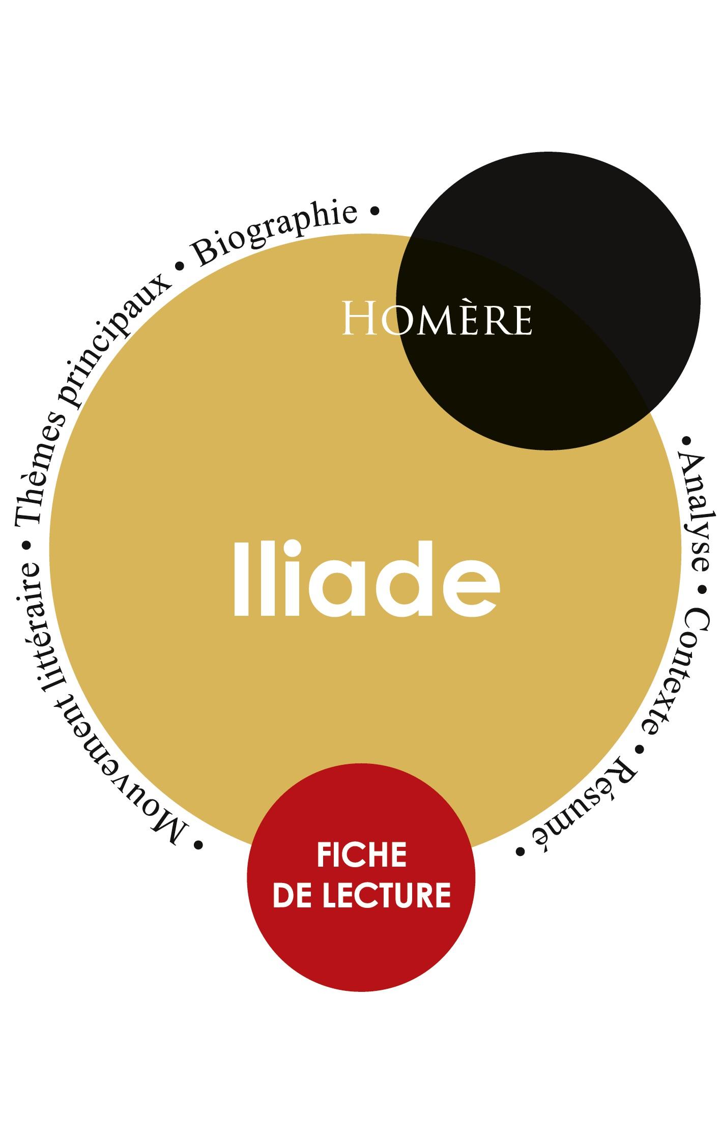 Fiche de lecture Iliade de Homère (Étude intégrale)