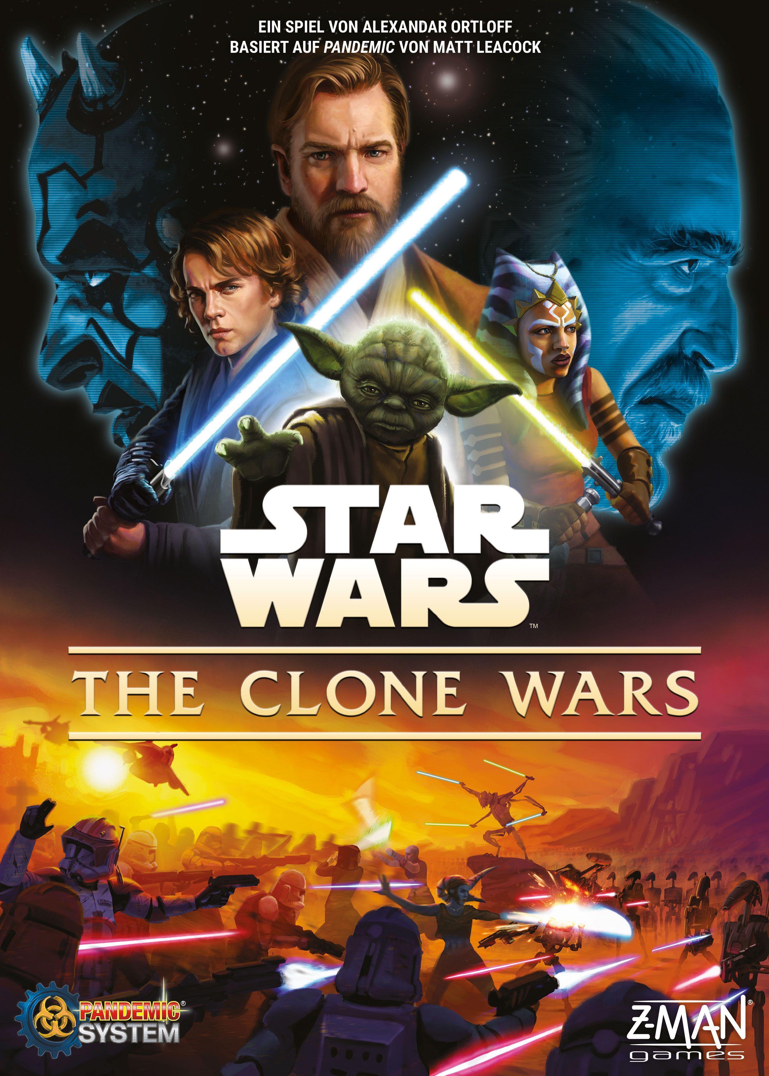 Star Wars The Clone Wars (Ein Brettspiel mit dem Pandemic-System)