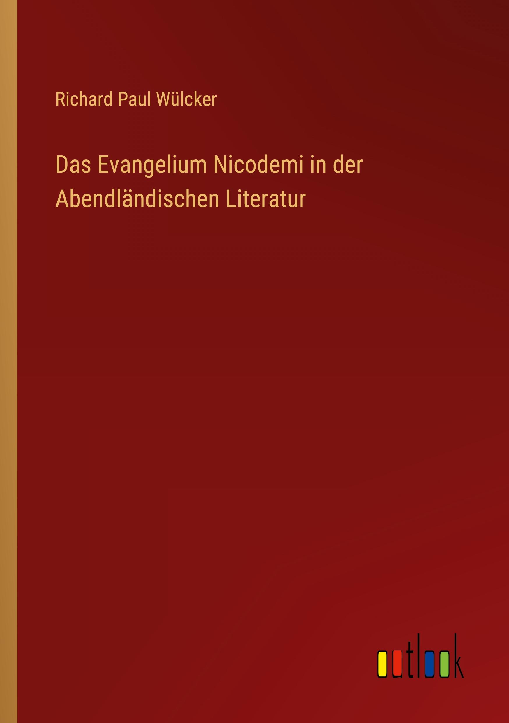 Das Evangelium Nicodemi in der Abendländischen Literatur