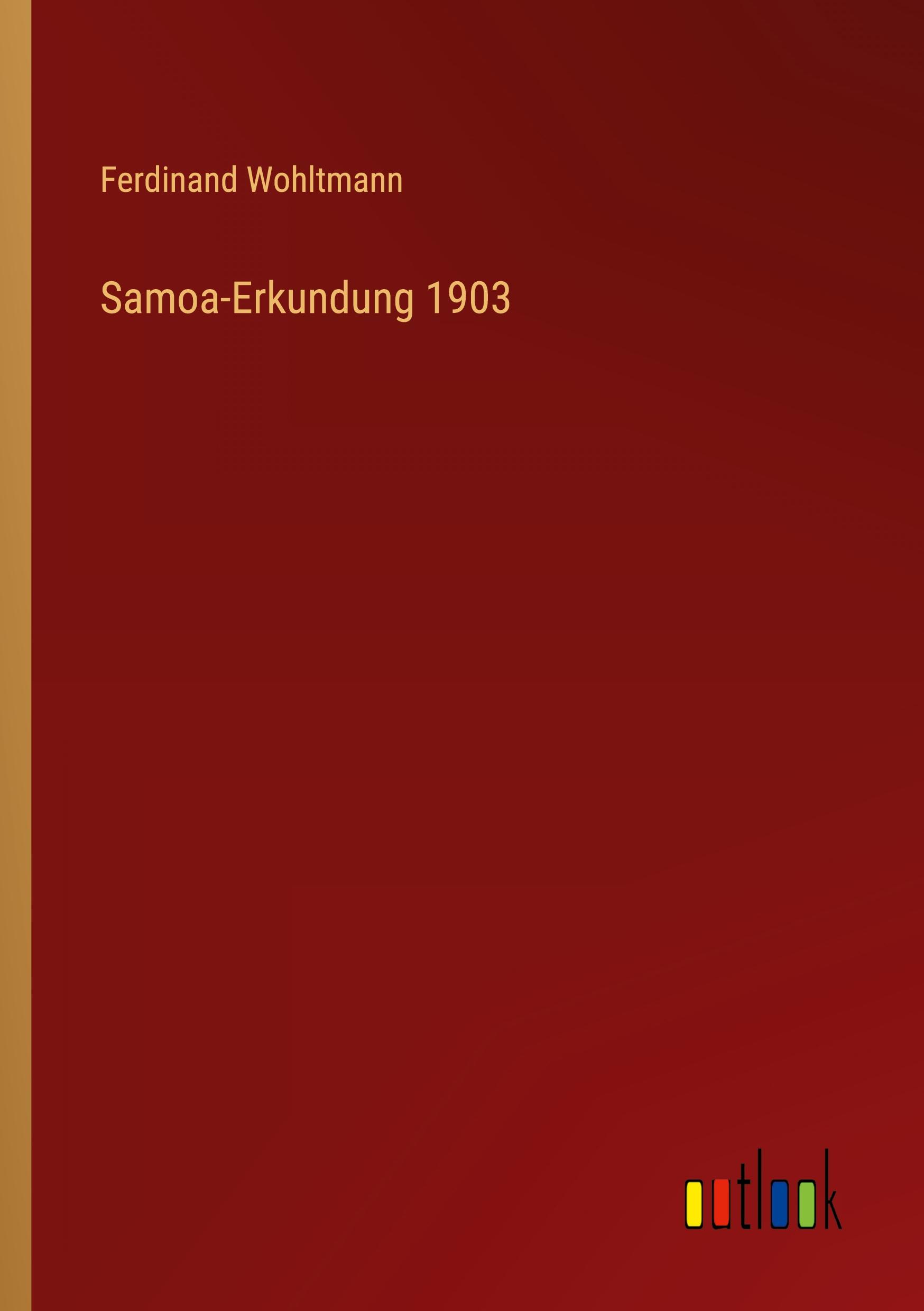 Samoa-Erkundung 1903