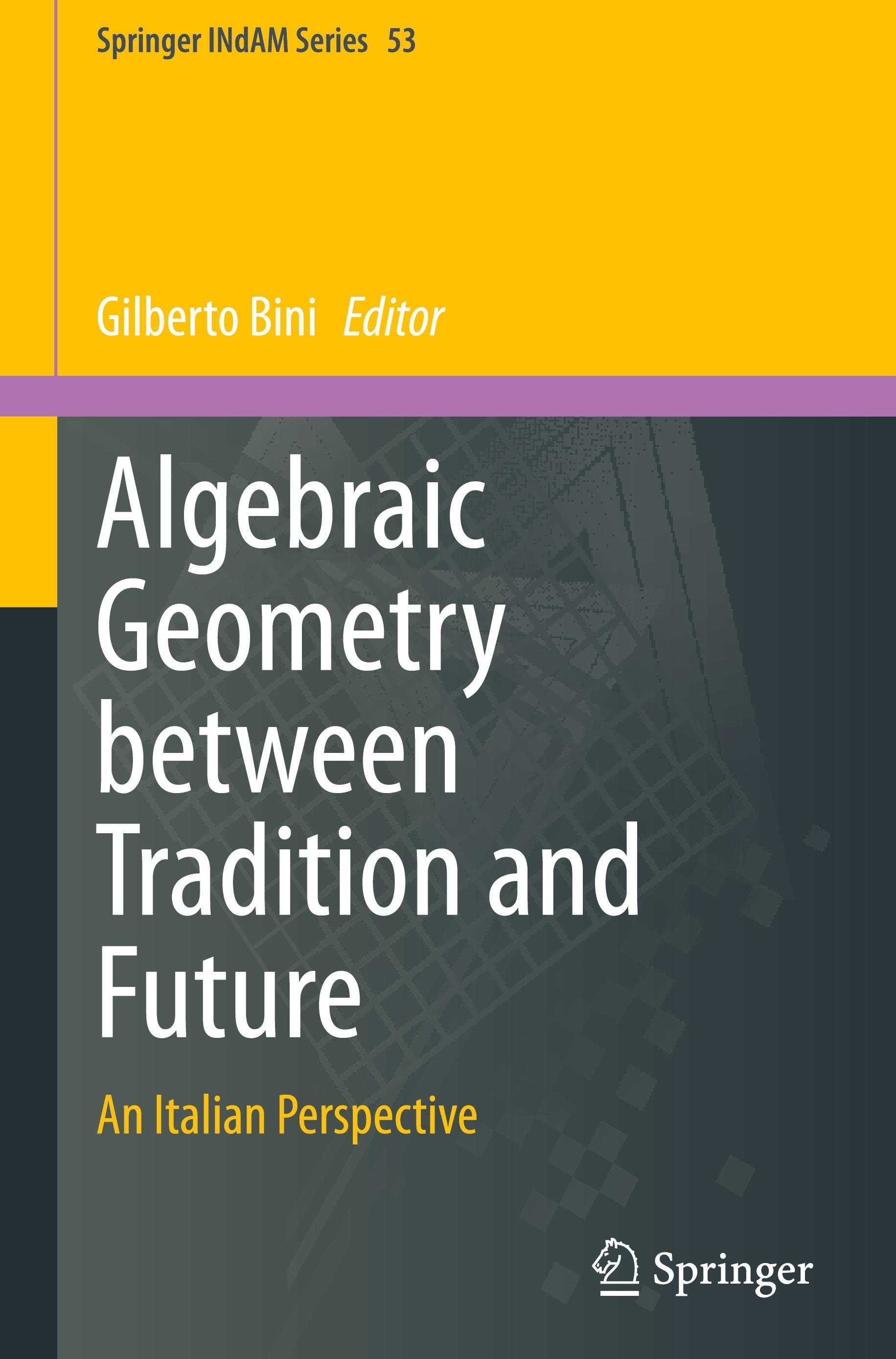 Algebraic Geometry between Tradition and Future