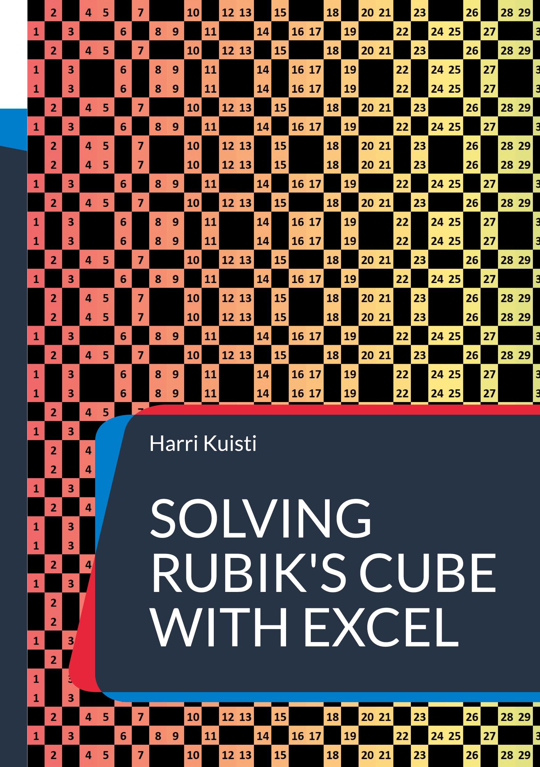 Solving Rubik's Cube with Excel