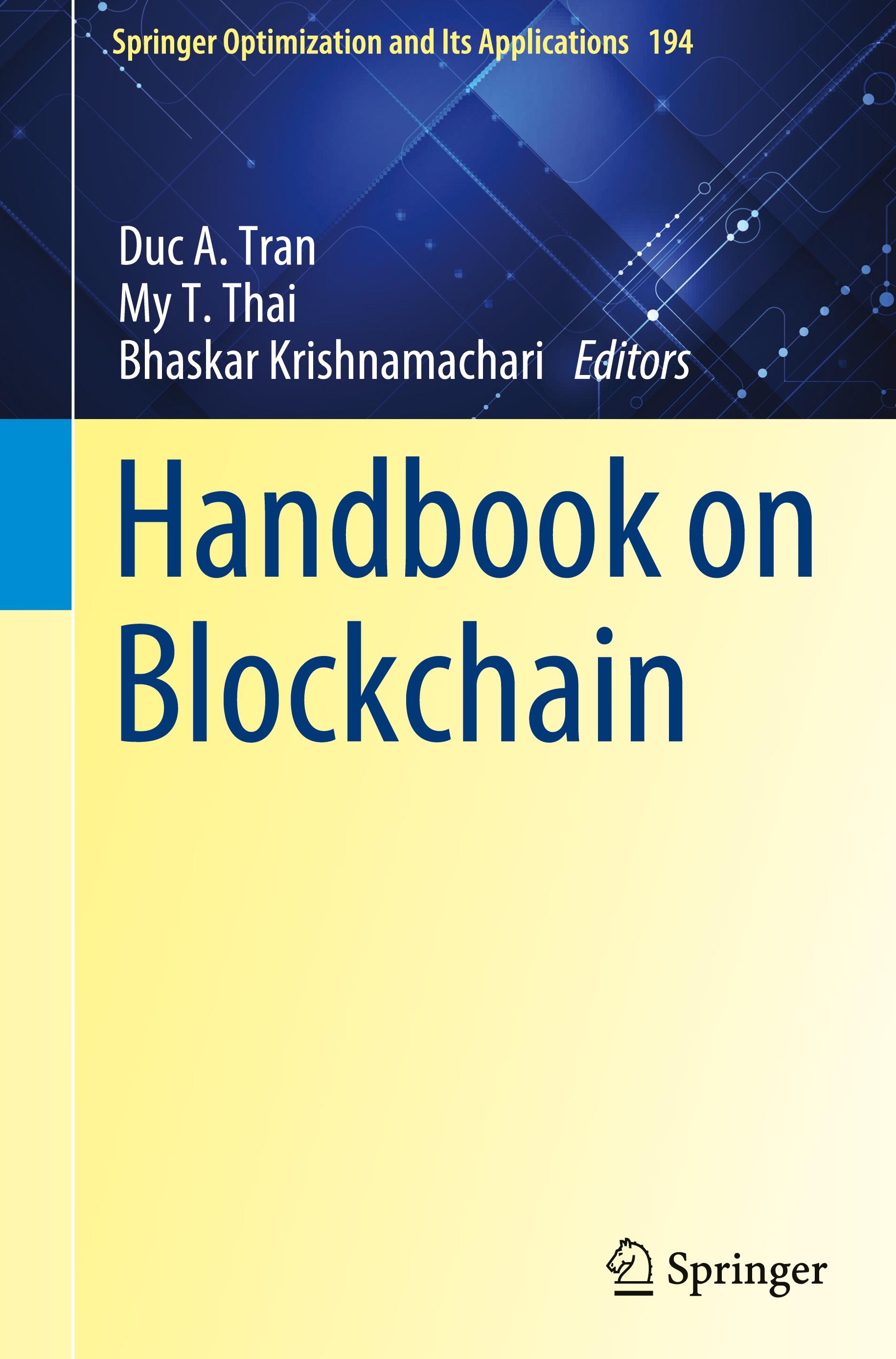 Handbook on Blockchain