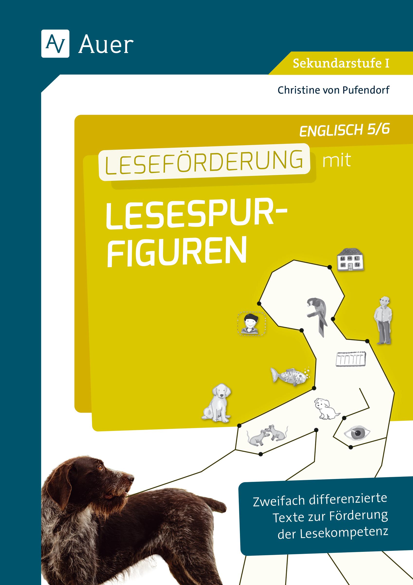 Leseförderung mit Lesespurfiguren Englisch 5-6