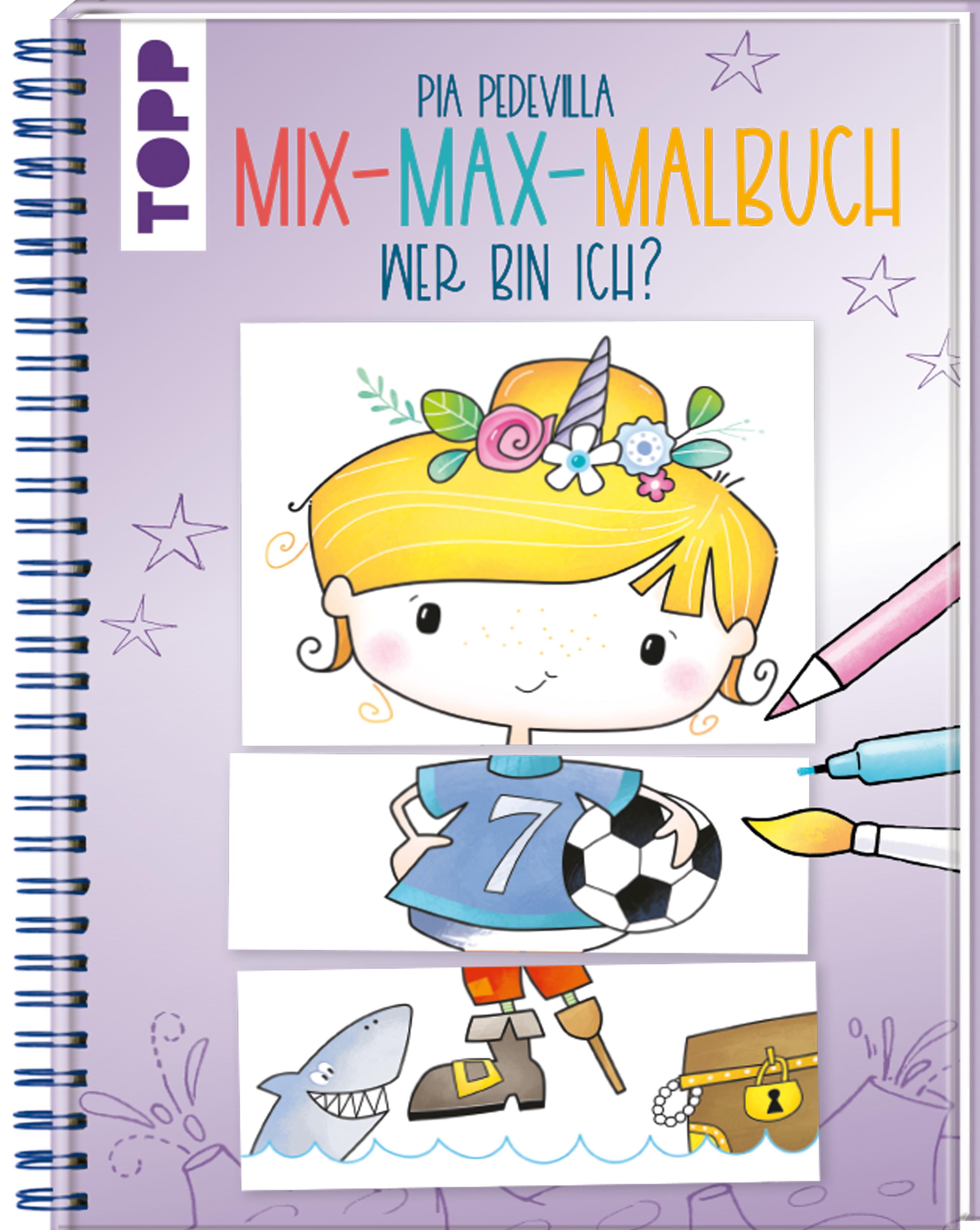 Mix-Max-Malbuch Wer bin ich?