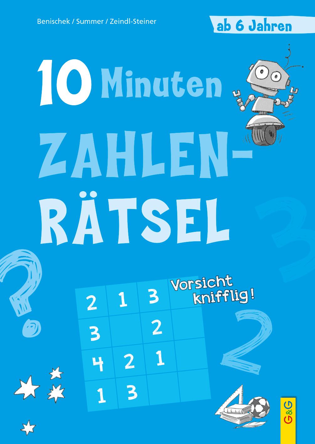 10-Minuten-Zahlenrätsel ab 6 Jahren