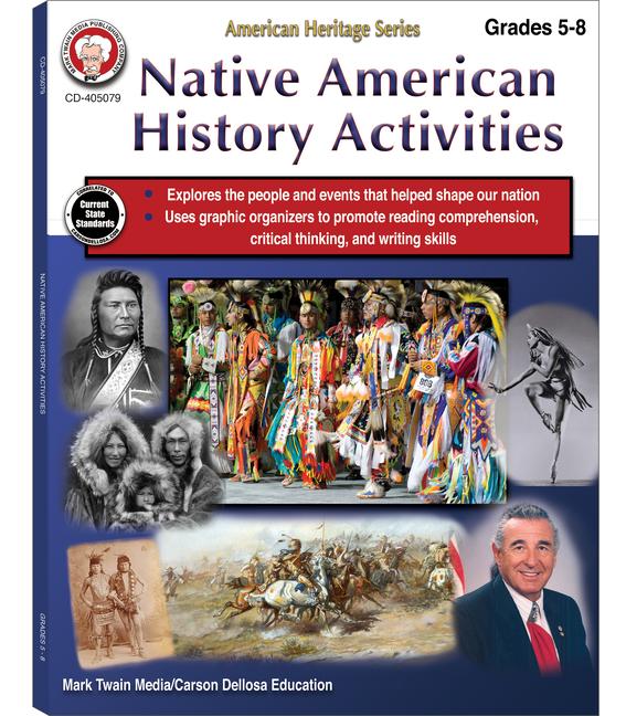 Native American History Activities Workbook, Grades 5 - 8