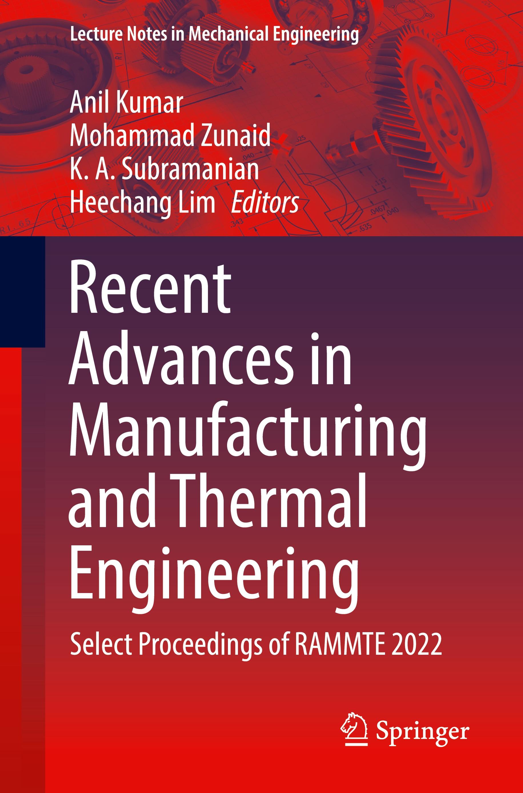 Recent Advances in Manufacturing and Thermal Engineering