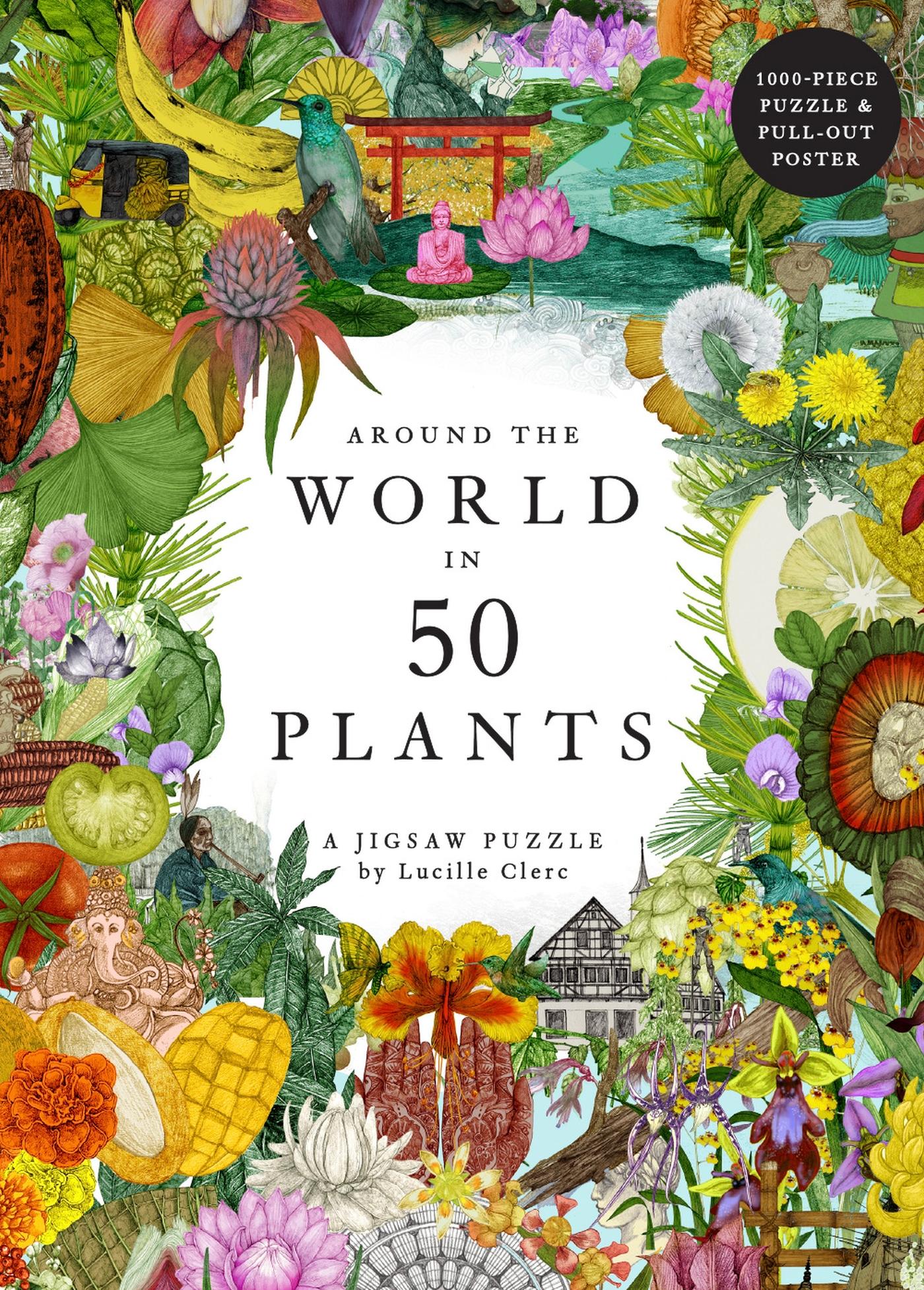 Around the World in 50 Plants - 1000 Teile