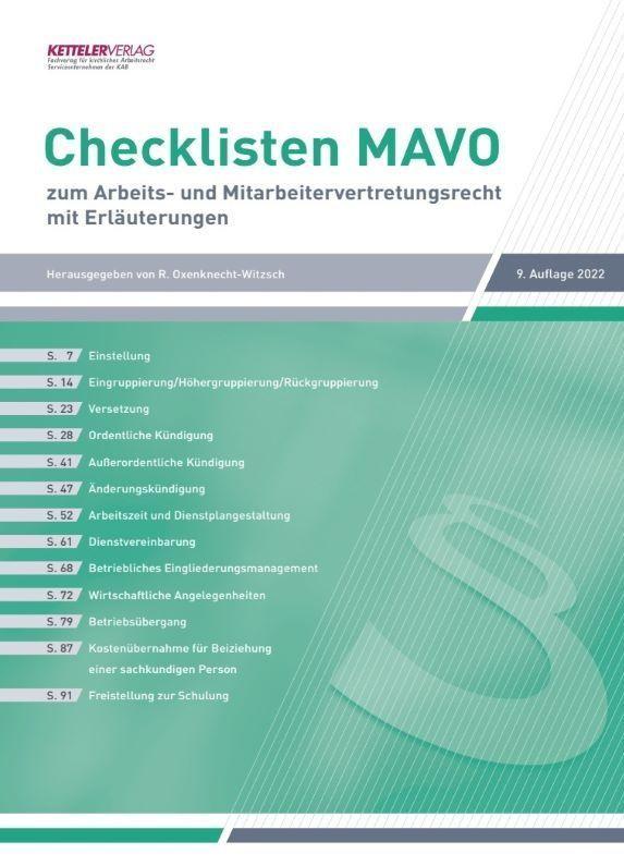 Checklisten MAVO 2022