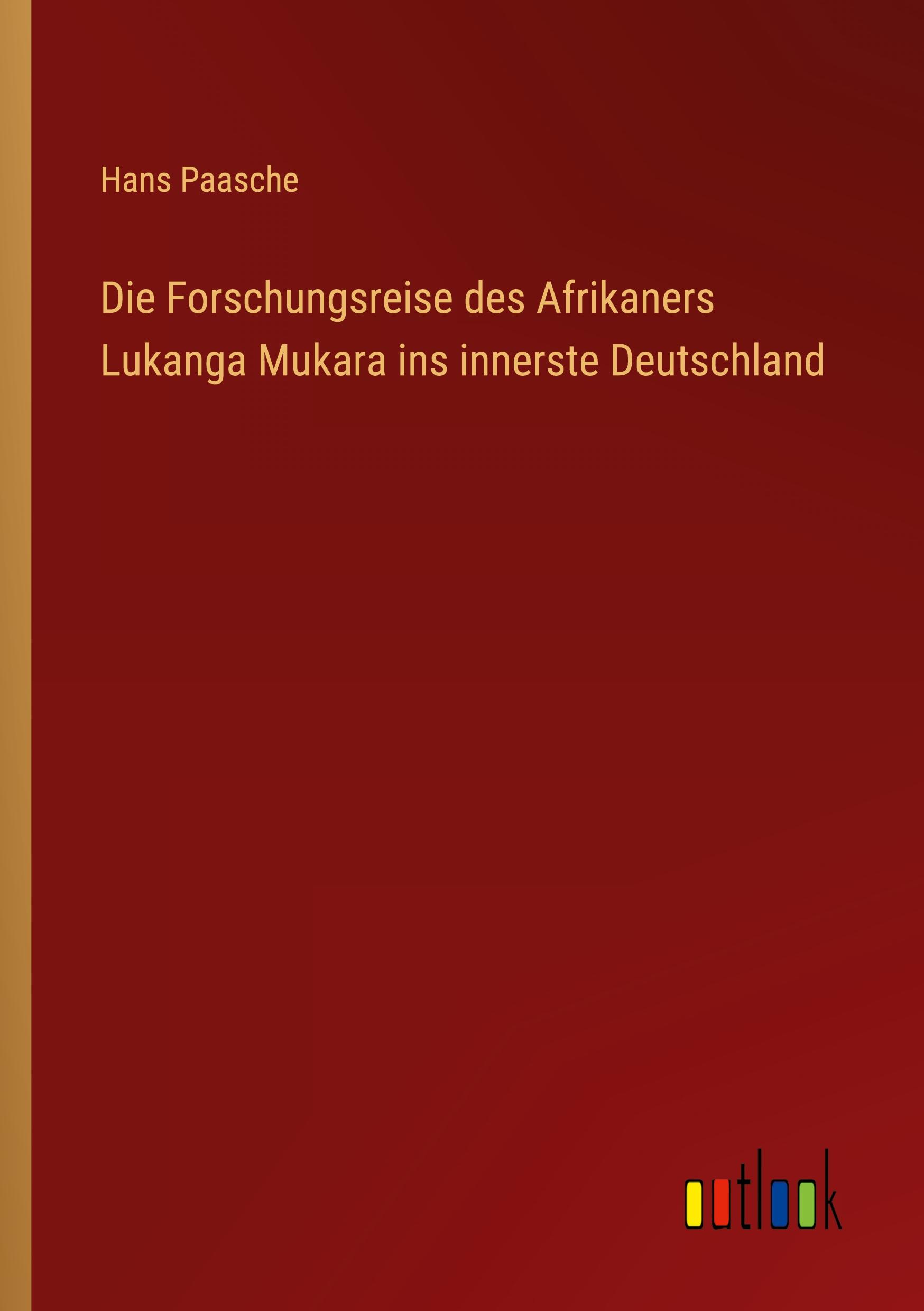 Die Forschungsreise des Afrikaners Lukanga Mukara ins innerste Deutschland