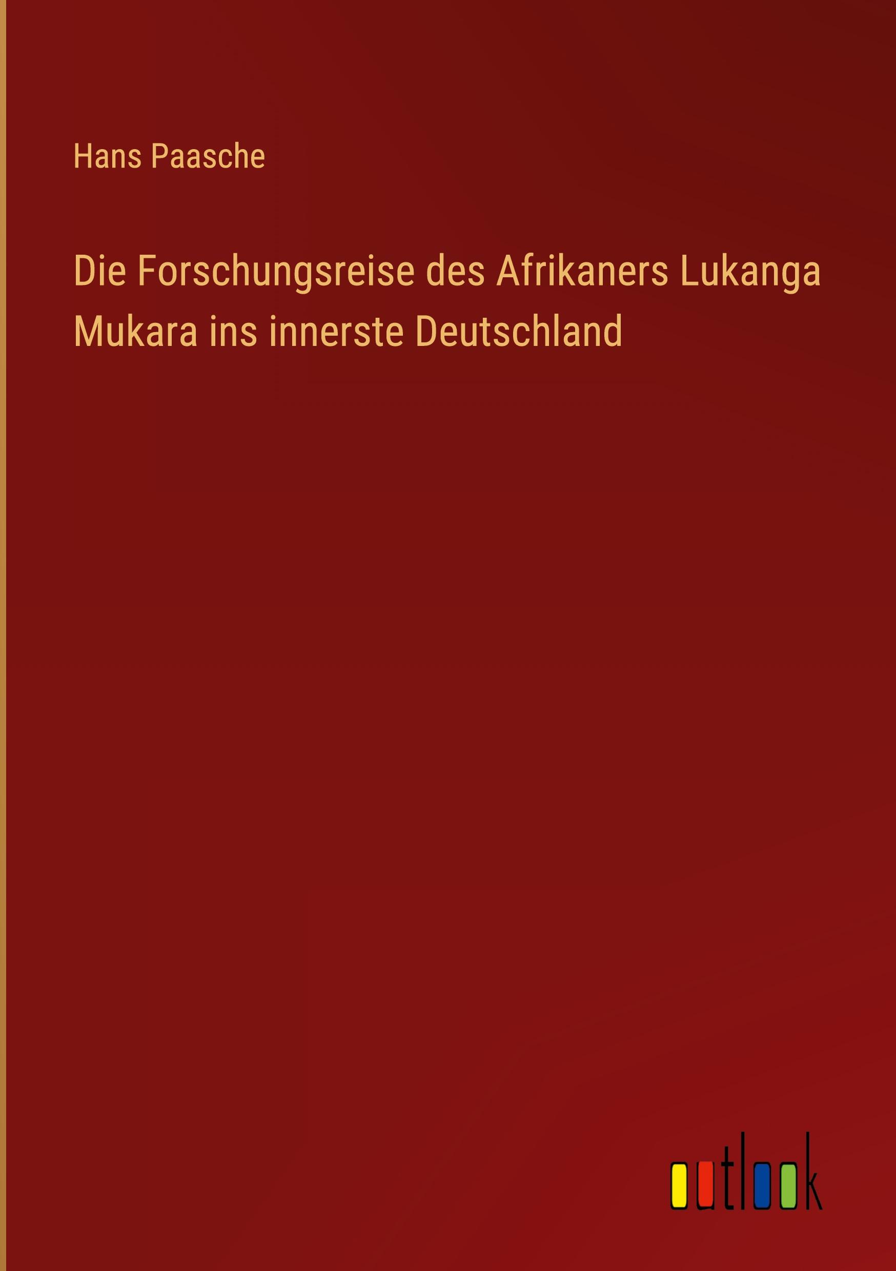 Die Forschungsreise des Afrikaners Lukanga Mukara ins innerste Deutschland