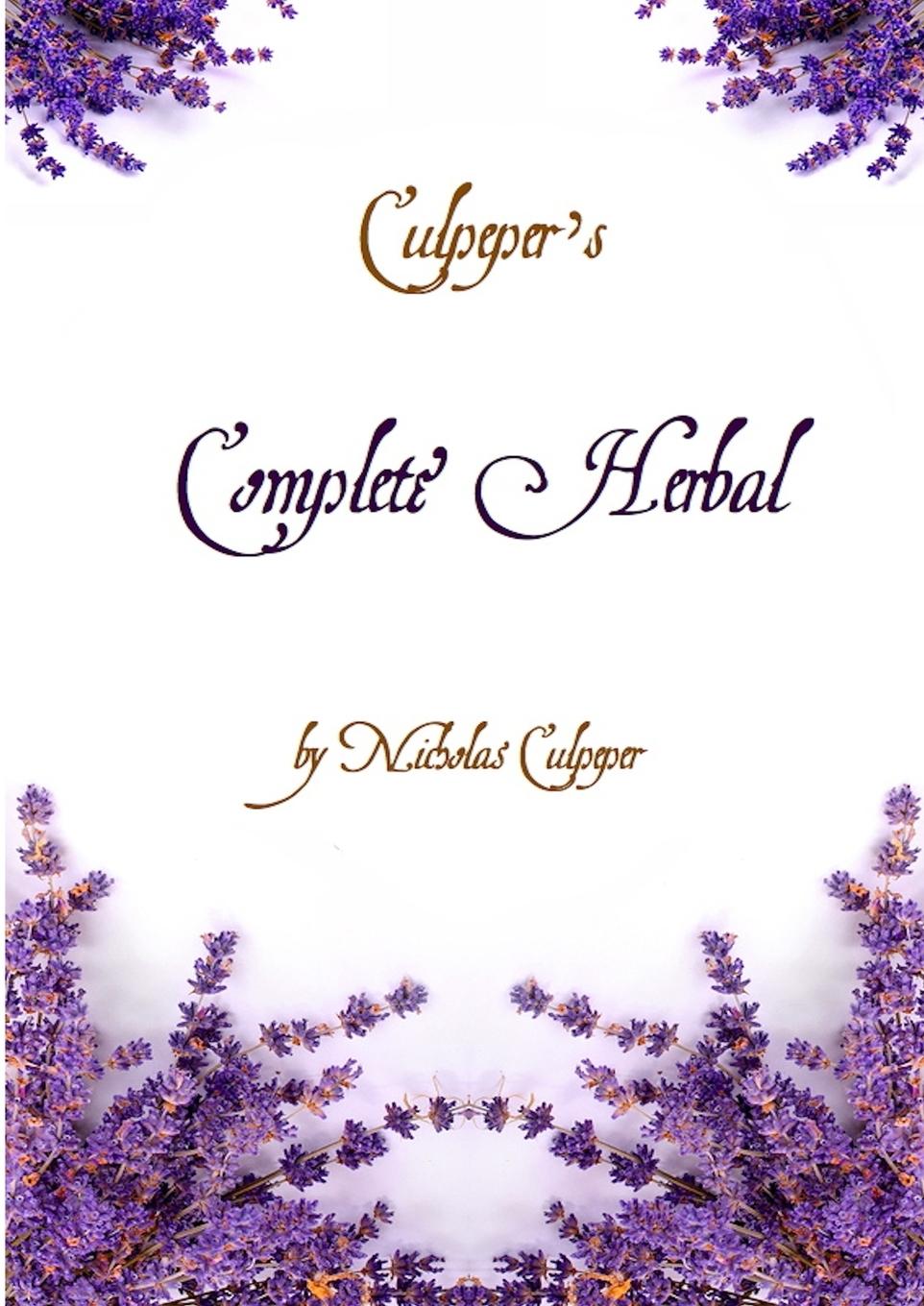 Culpeper's Complete Herbal