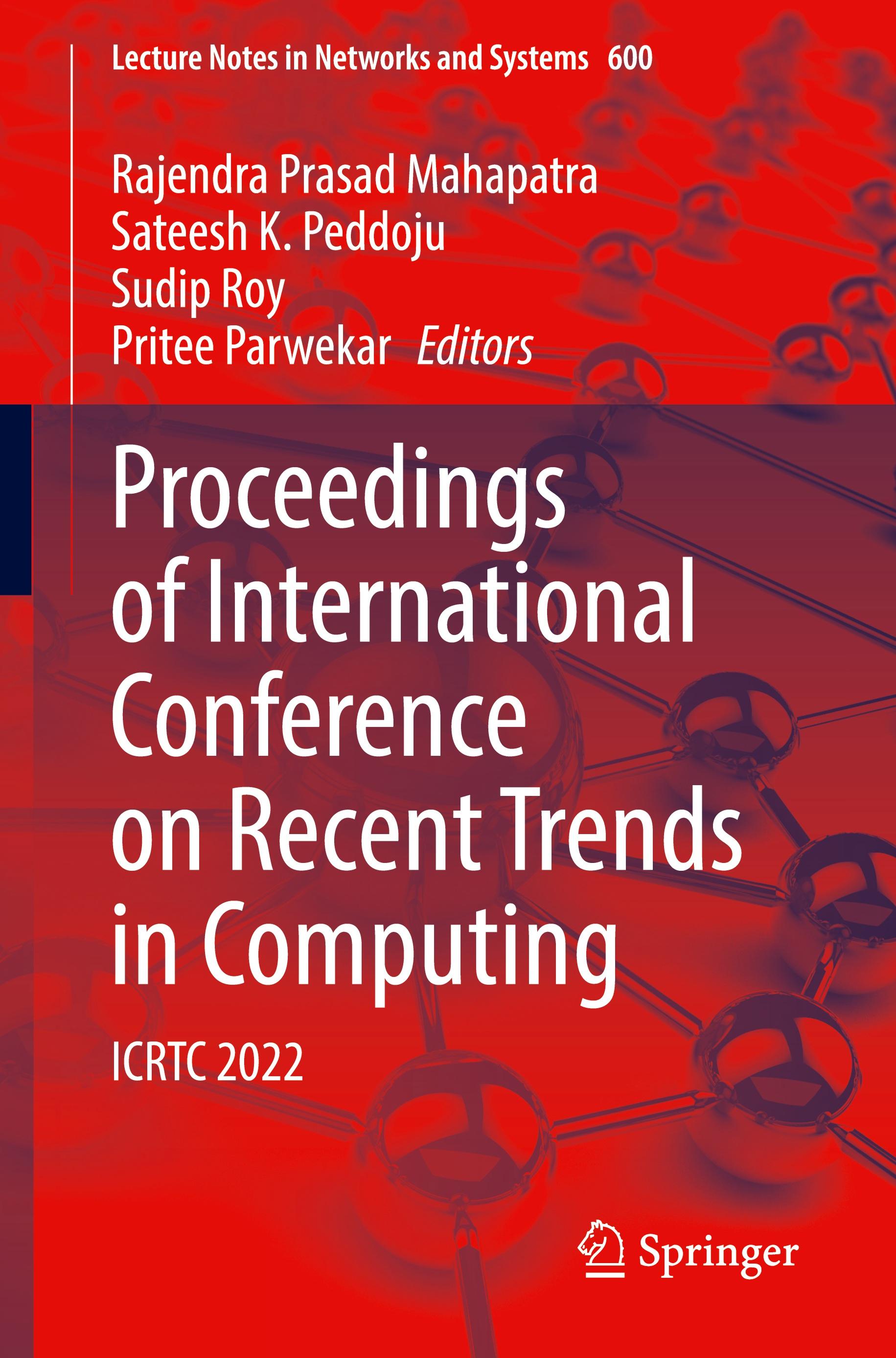 Proceedings of International Conference on Recent Trends in Computing