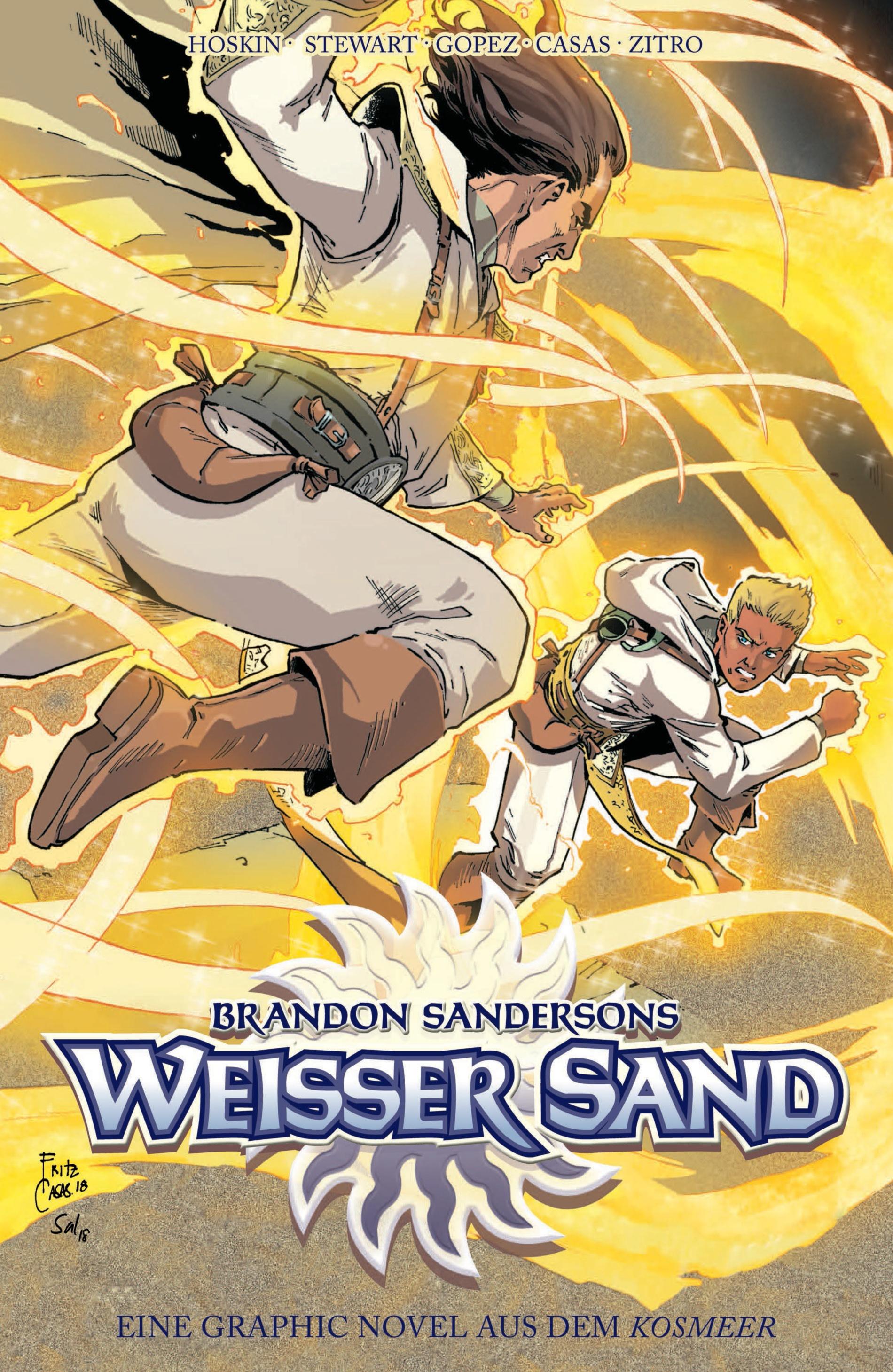 Brandon Sandersons Weißer Sand - Eine Graphic Novel aus dem Kosmeer