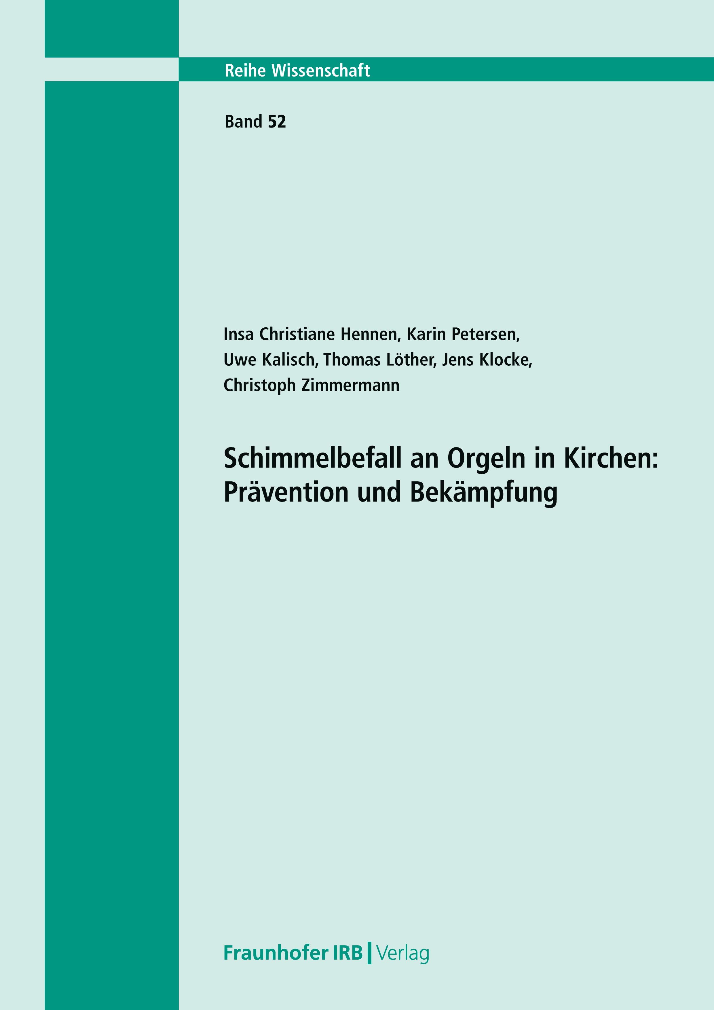 Schimmelbefall an Orgeln in Kirchen: Prävention und Bekämpfung.