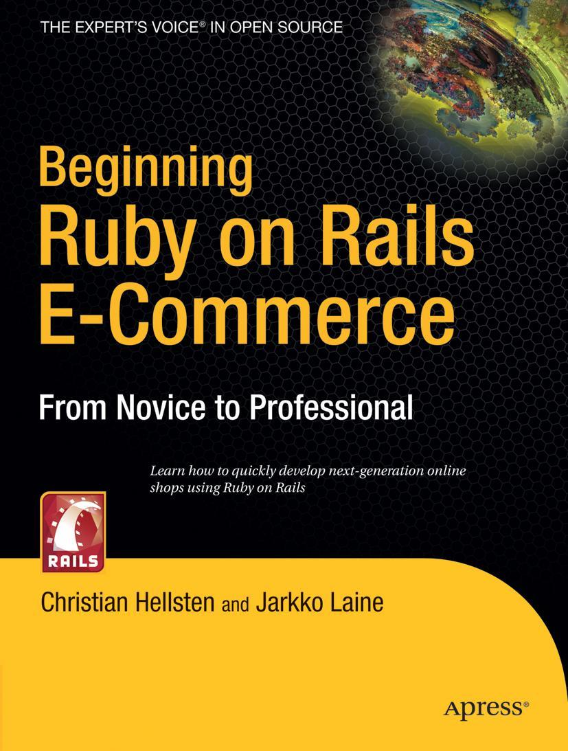 Beginning Ruby on Rails E-Commerce