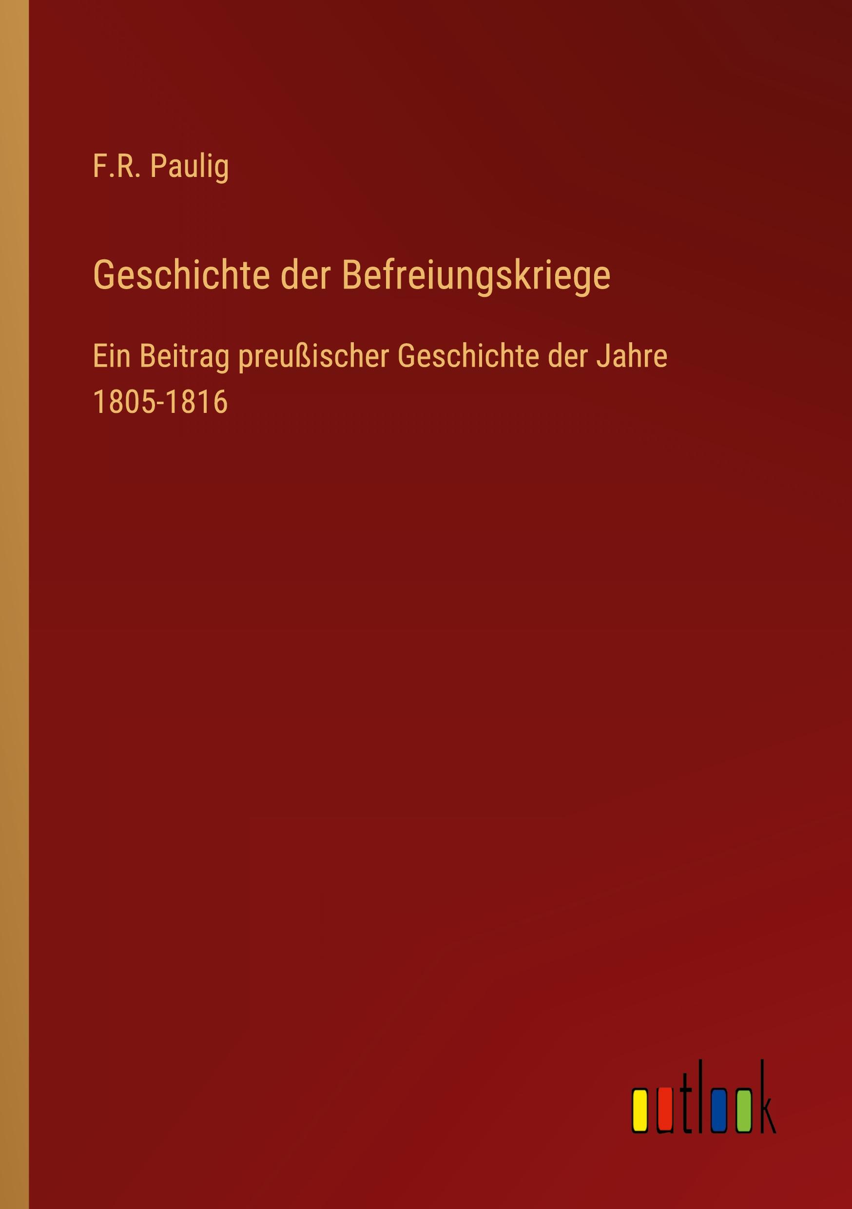 Geschichte der Befreiungskriege