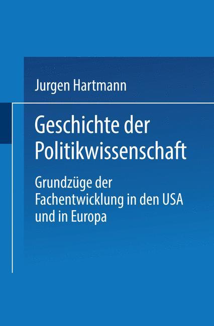 Geschichte der Politikwissenschaft