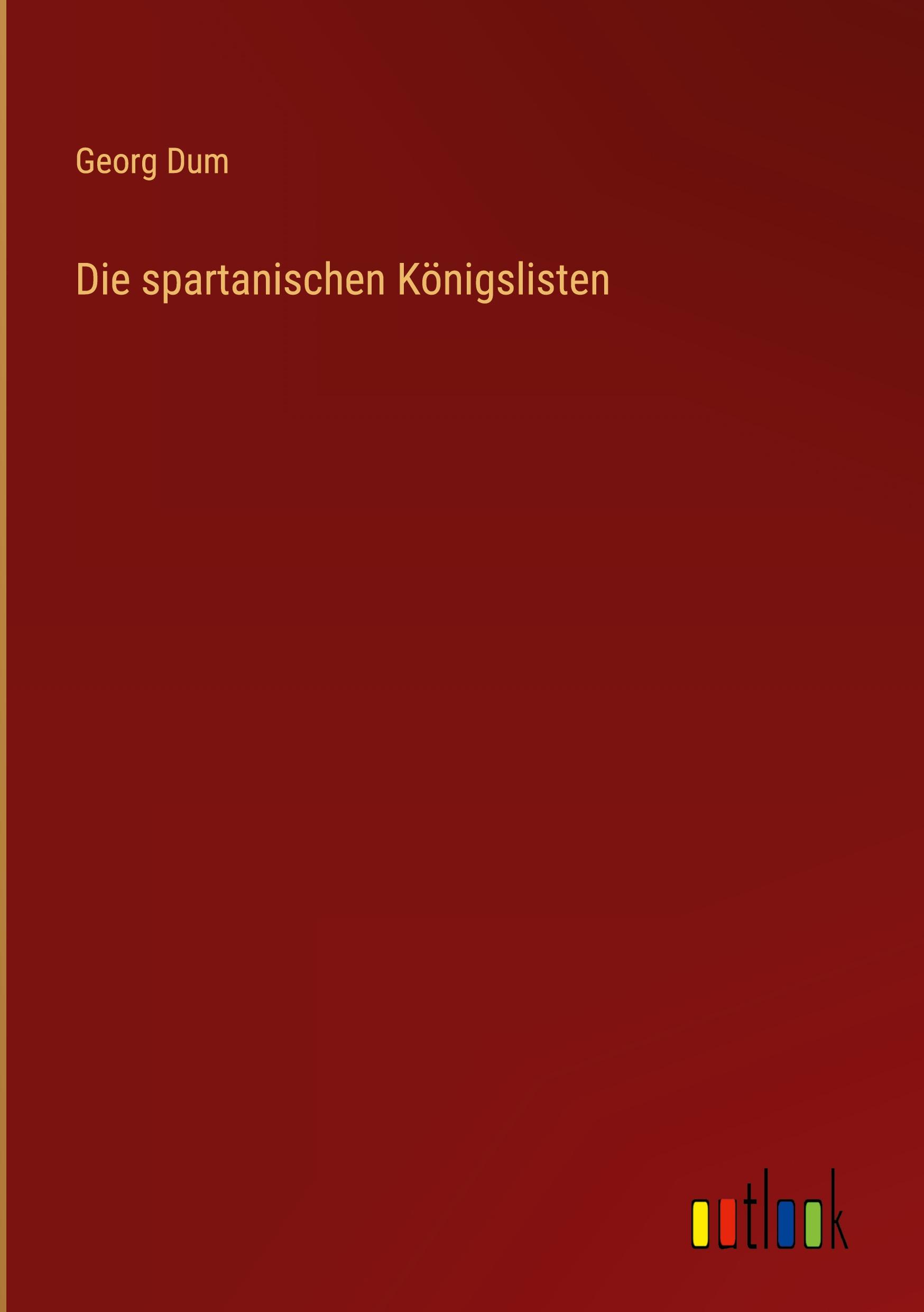 Die spartanischen Königslisten