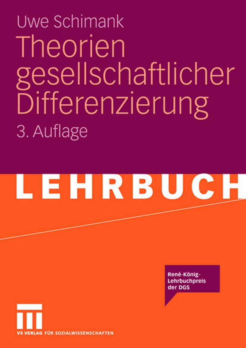 Theorien gesellschaftlicher Differenzierung