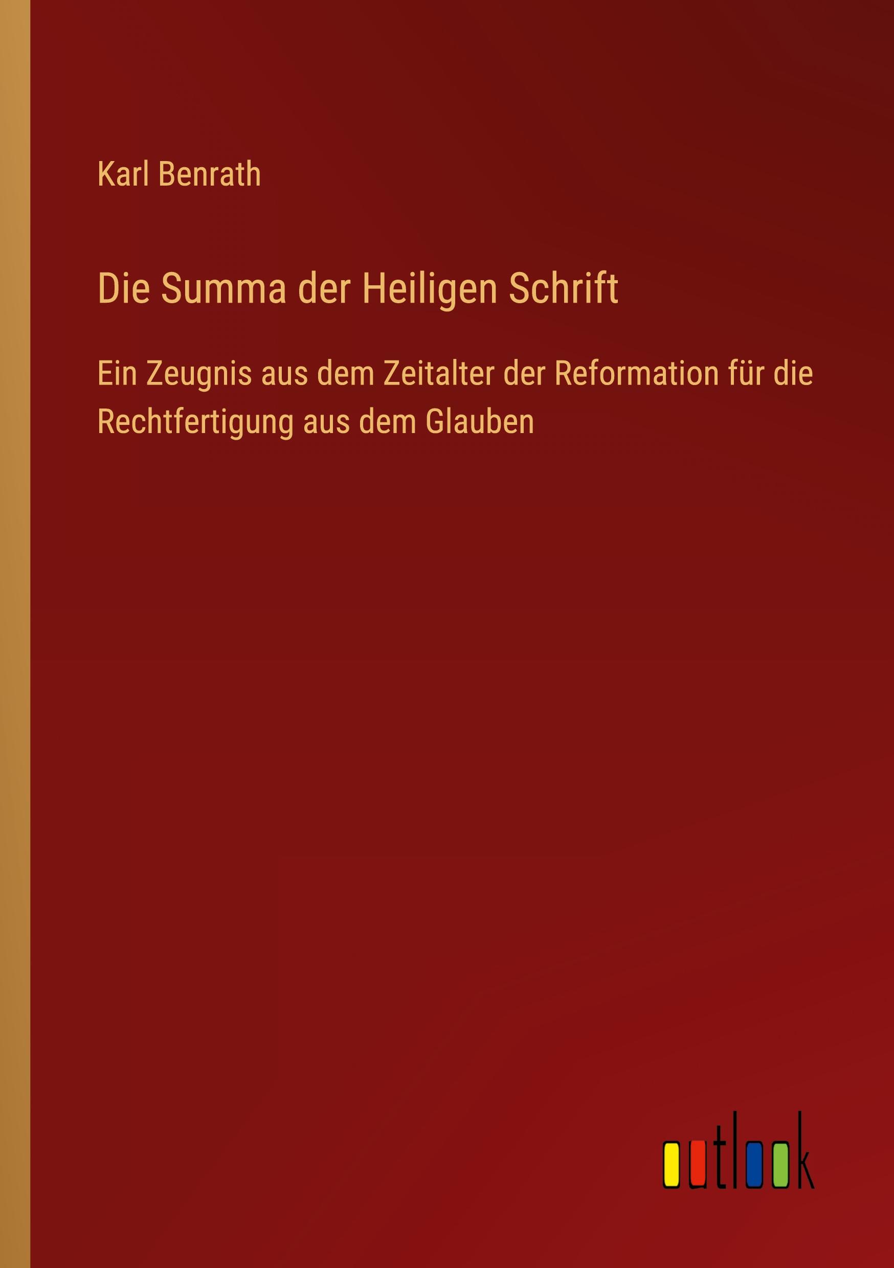 Die Summa der Heiligen Schrift