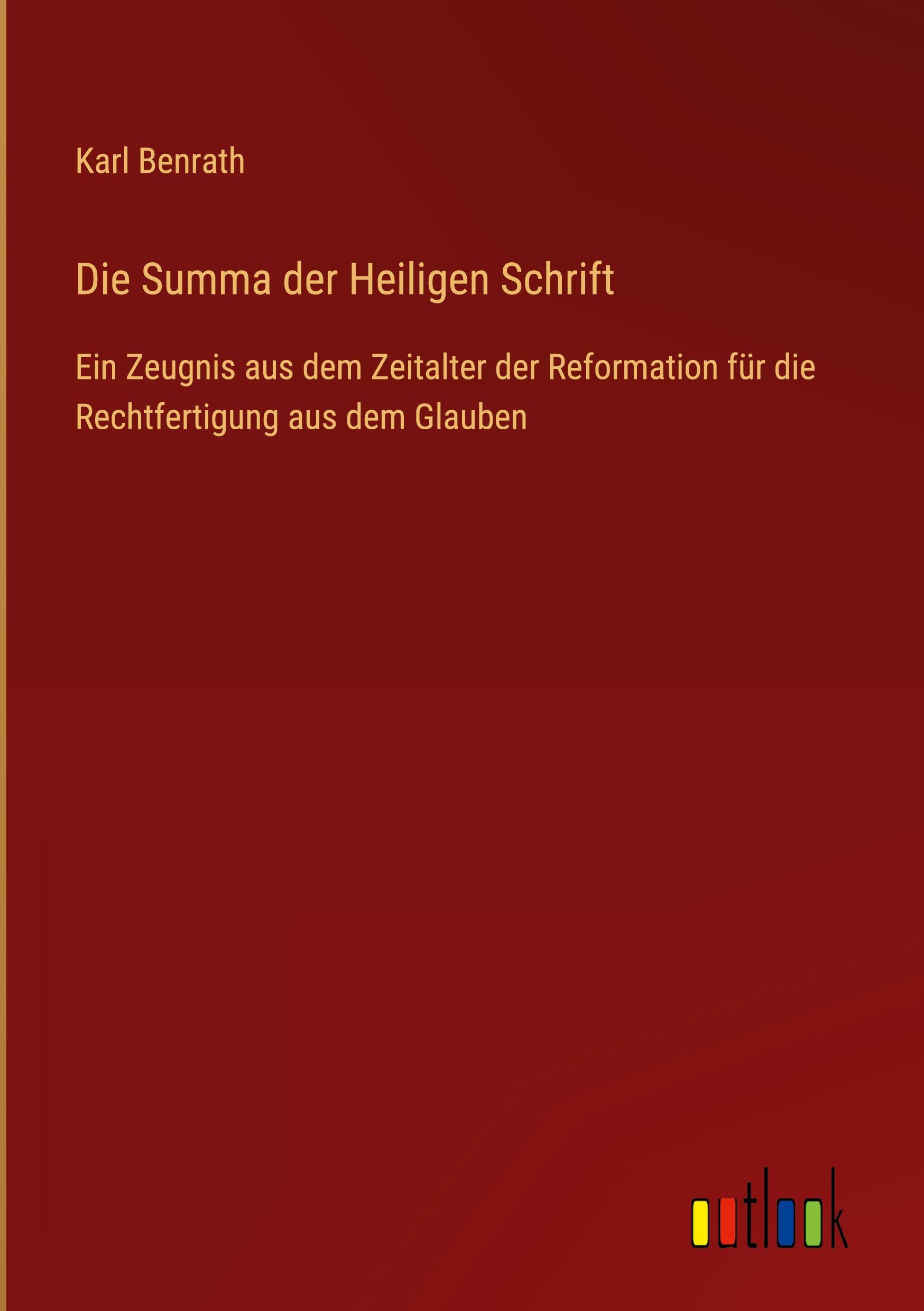 Die Summa der Heiligen Schrift