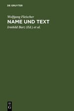 Name und Text