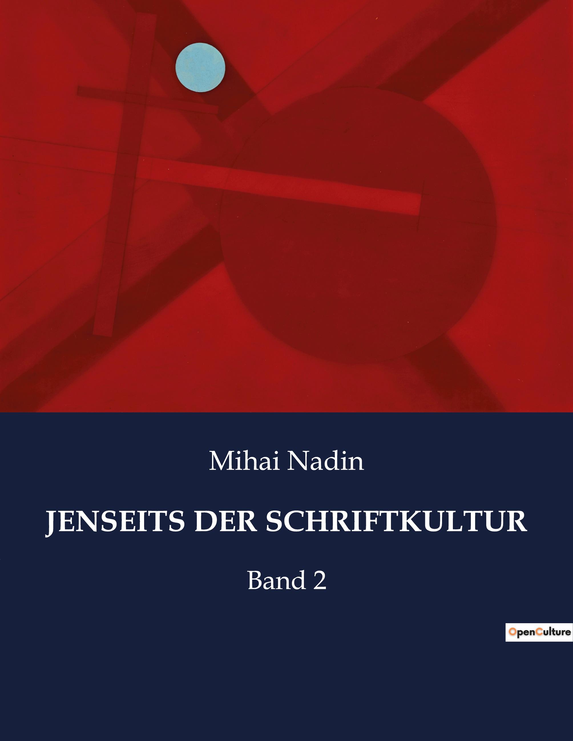 JENSEITS DER SCHRIFTKULTUR