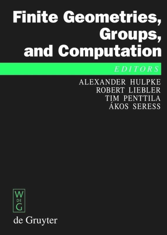 Finite Geometries, Groups, and Computation