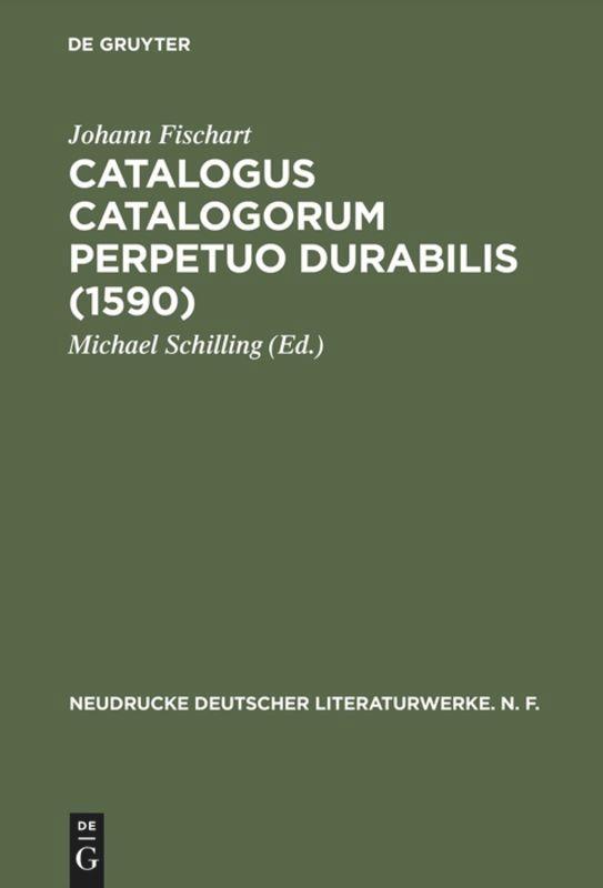 Catalogus Catalogorum perpetuo durabilis (1590)