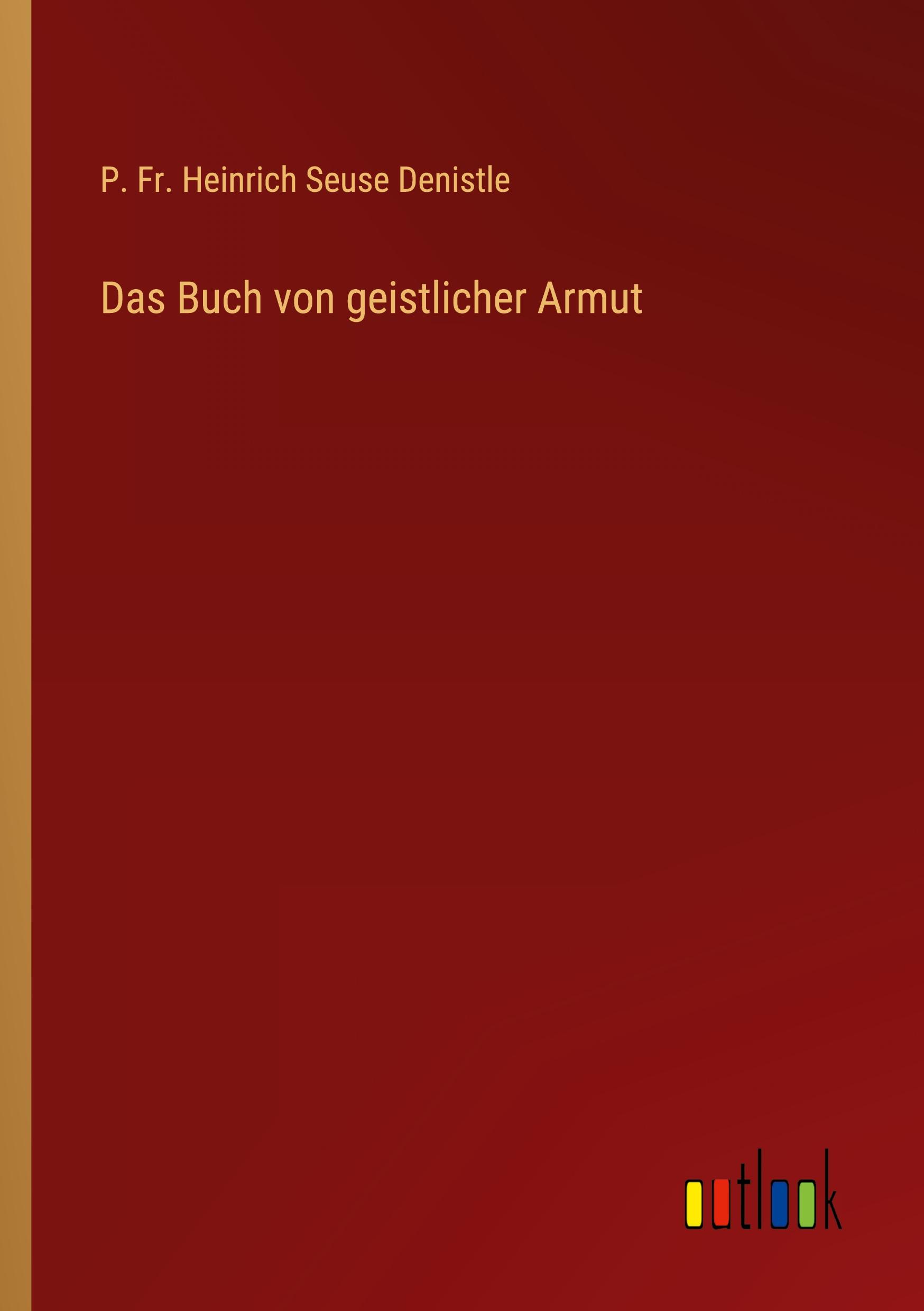 Das Buch von geistlicher Armut