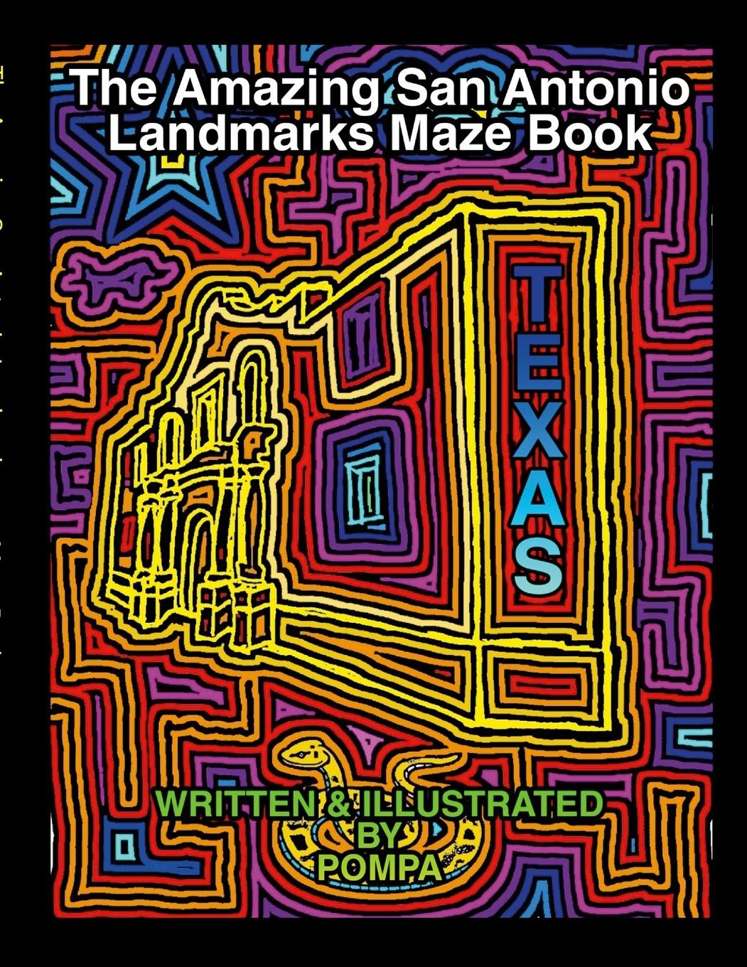 The Amazing San Antonio Landmarks Maze Book