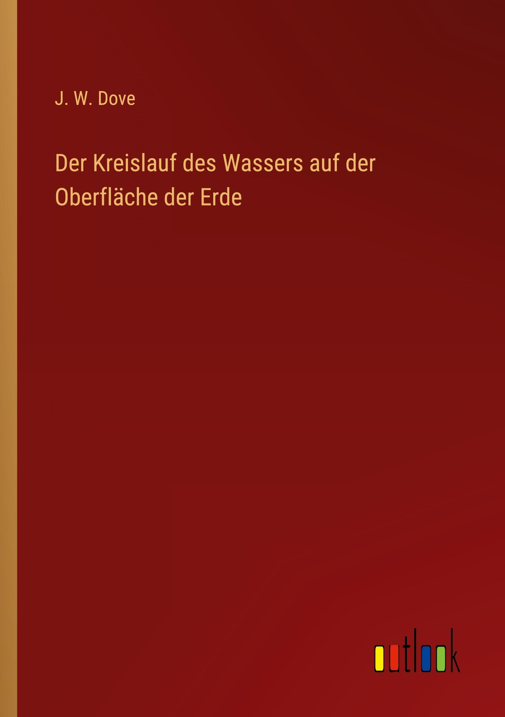 Der Kreislauf des Wassers auf der Oberfläche der Erde