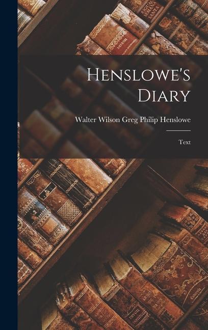 Henslowe's Diary