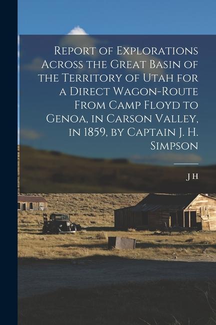 Report of Explorations Across the Great Basin of the Territory of Utah for a Direct Wagon-route From Camp Floyd to Genoa, in Carson Valley, in 1859, b