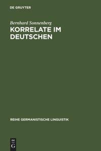 Korrelate im Deutschen