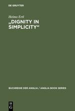 "Dignity in Simplicity"