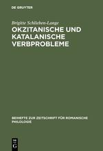 Okzitanische und katalanische Verbprobleme