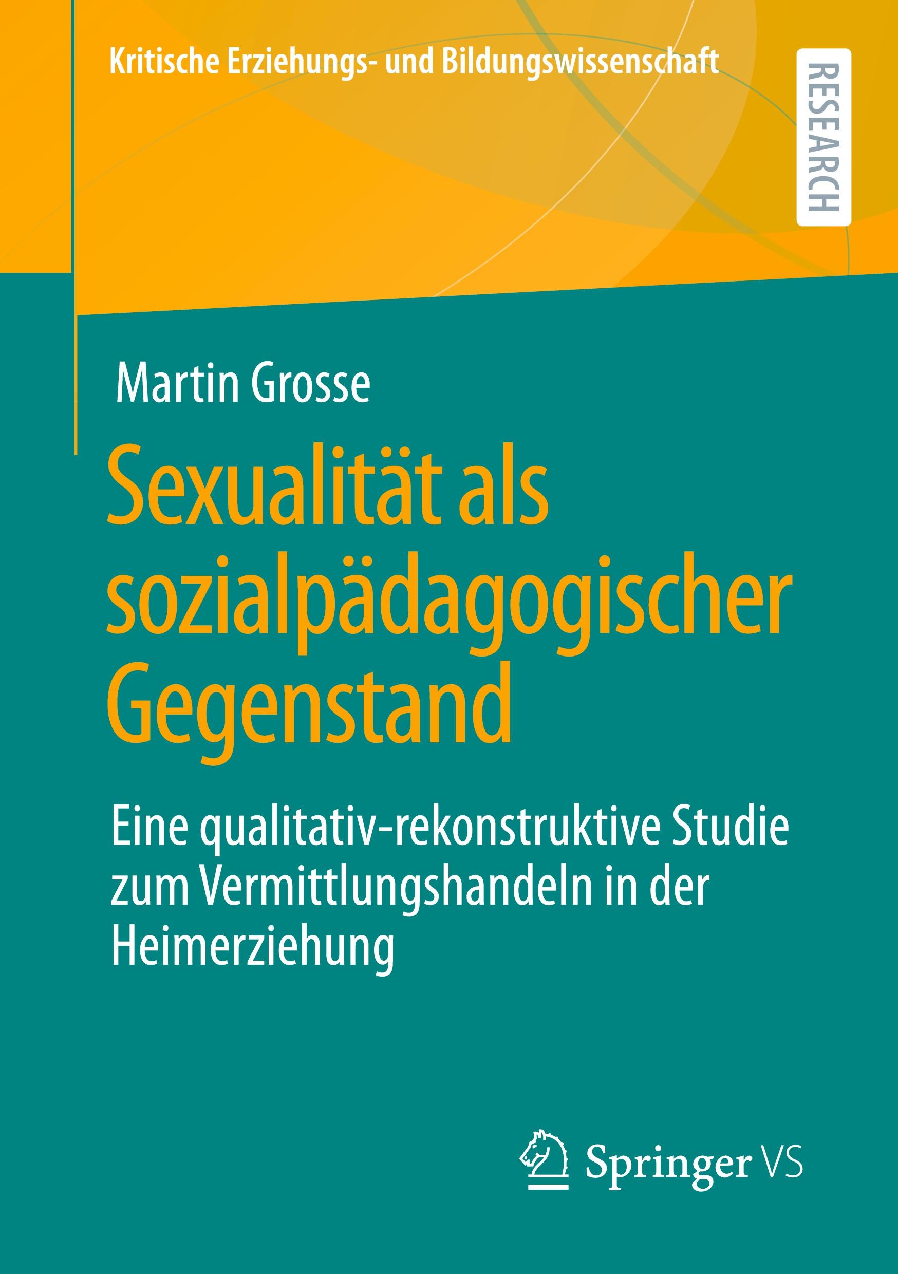 Sexualität als sozialpädagogischer Gegenstand