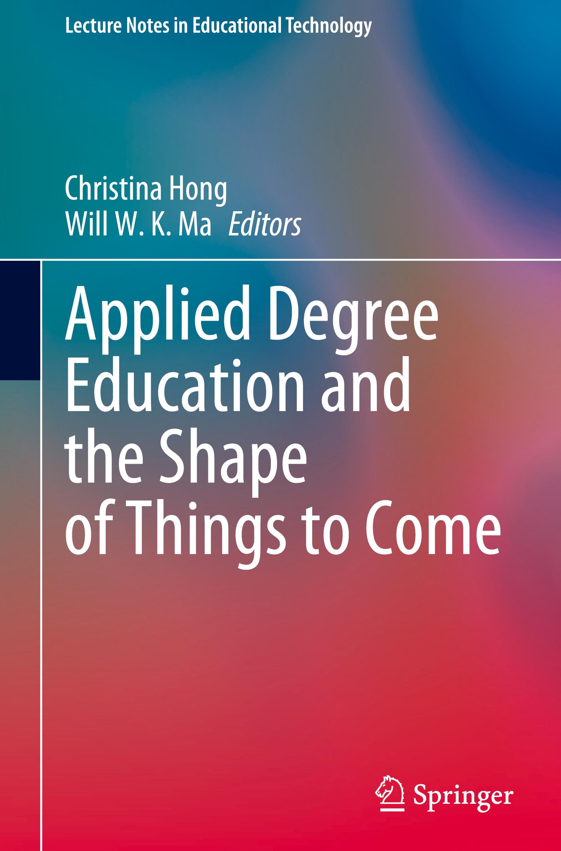 Applied Degree Education and the Shape of Things to Come