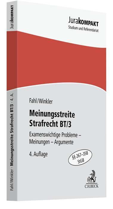 Meinungsstreite Strafrecht BT/3