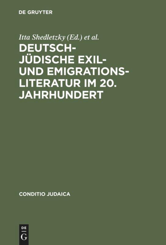 Deutsch-jüdische Exil- und Emigrationsliteratur im 20. Jahrhundert