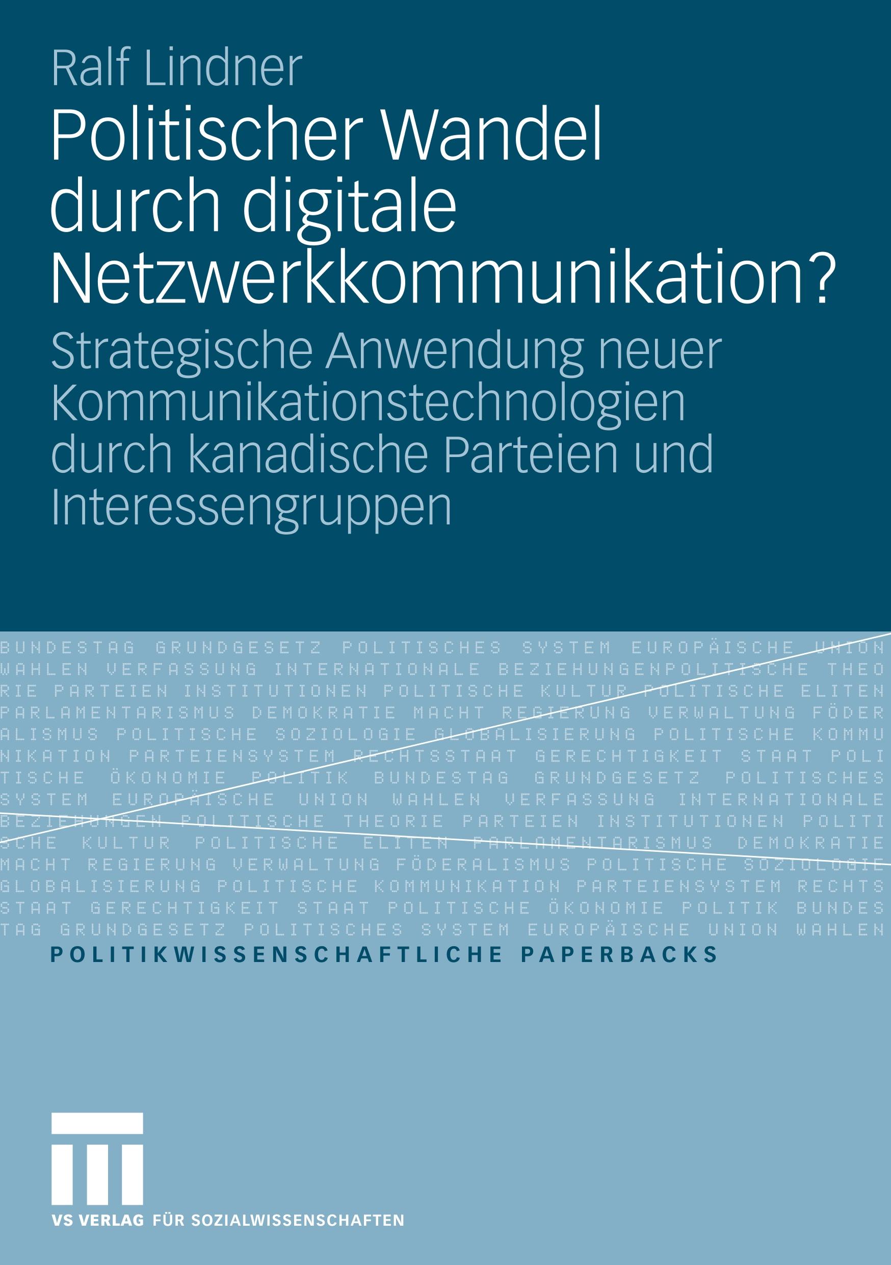 Politischer Wandel durch digitale Netzwerkkommunikation?