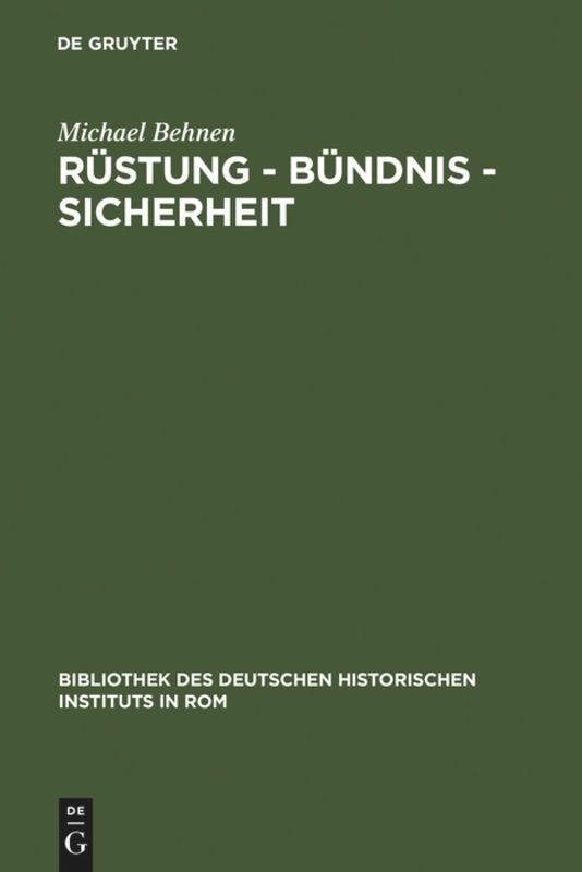 Rüstung - Bündnis - Sicherheit